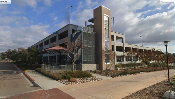 San Diego Miramar College Building G3 & G4 Parking Garage Overhead Doors #1
