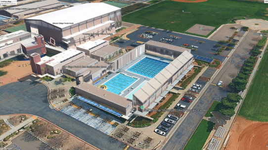 San Diego Miramar College Pool Deck