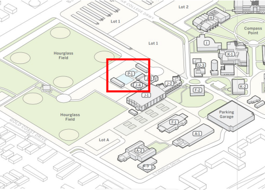San Diego Miramar College Pool Deck Map