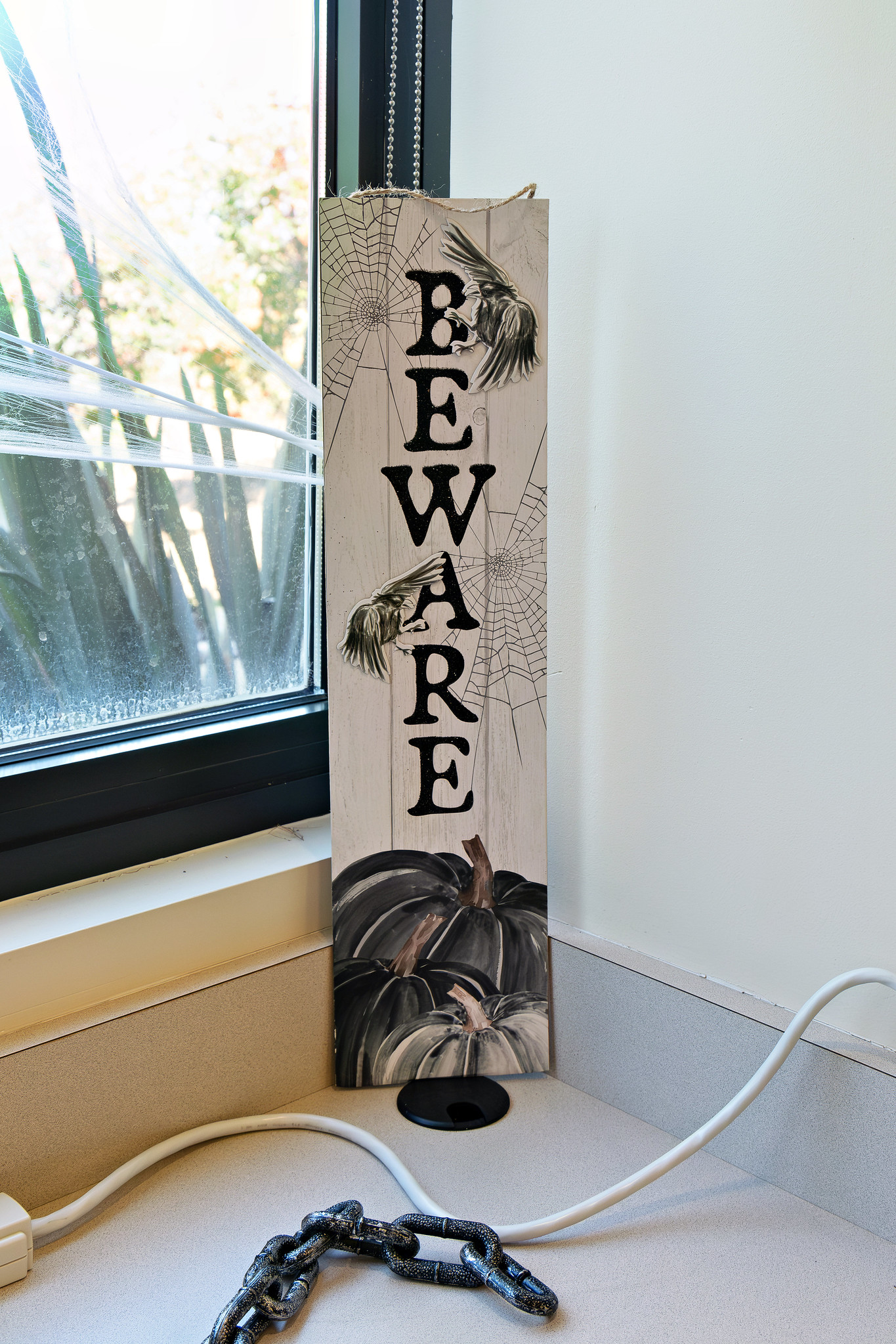 Students and employees dress up for Halloween.