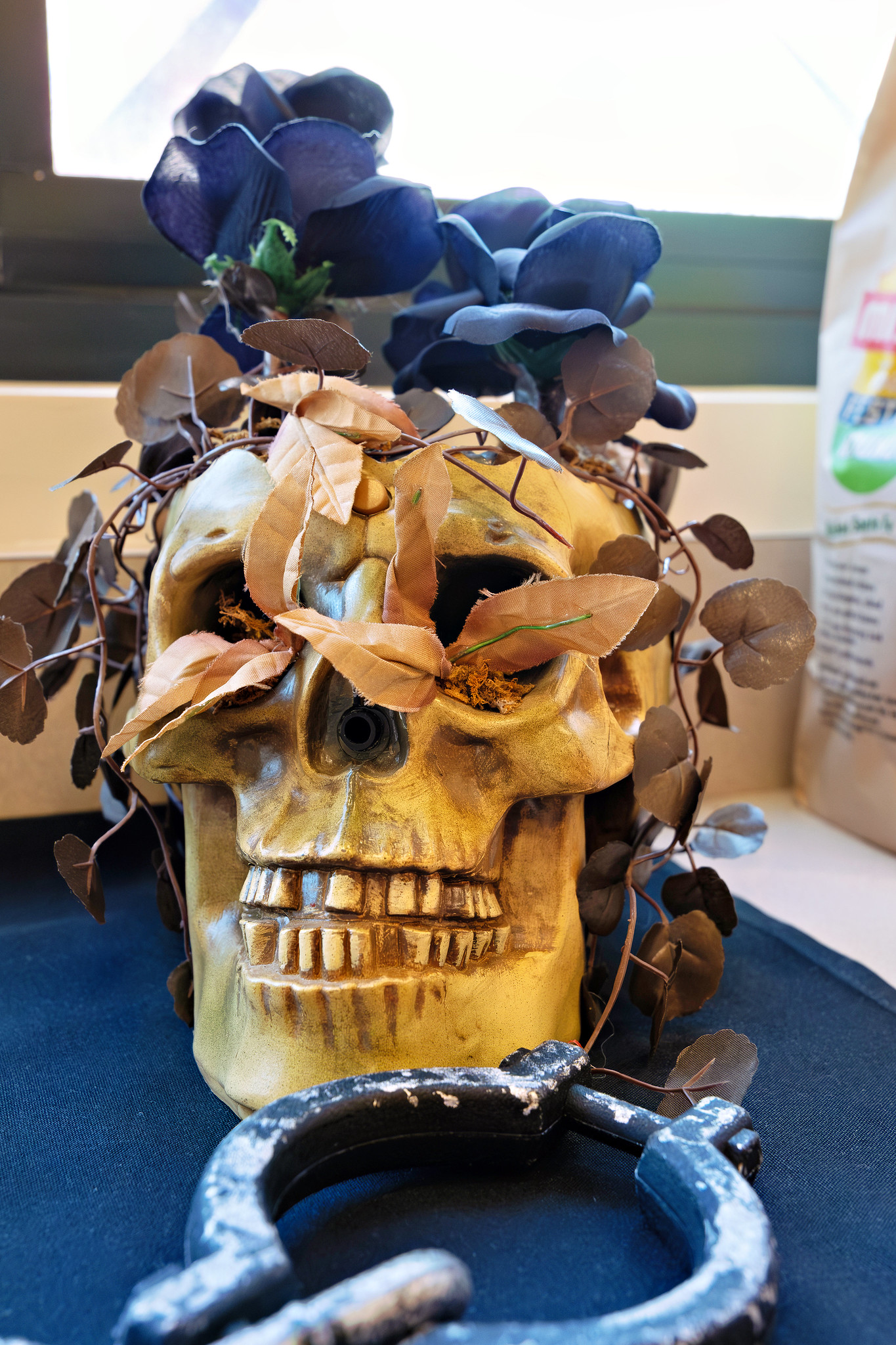 Students and employees dress up for Halloween.