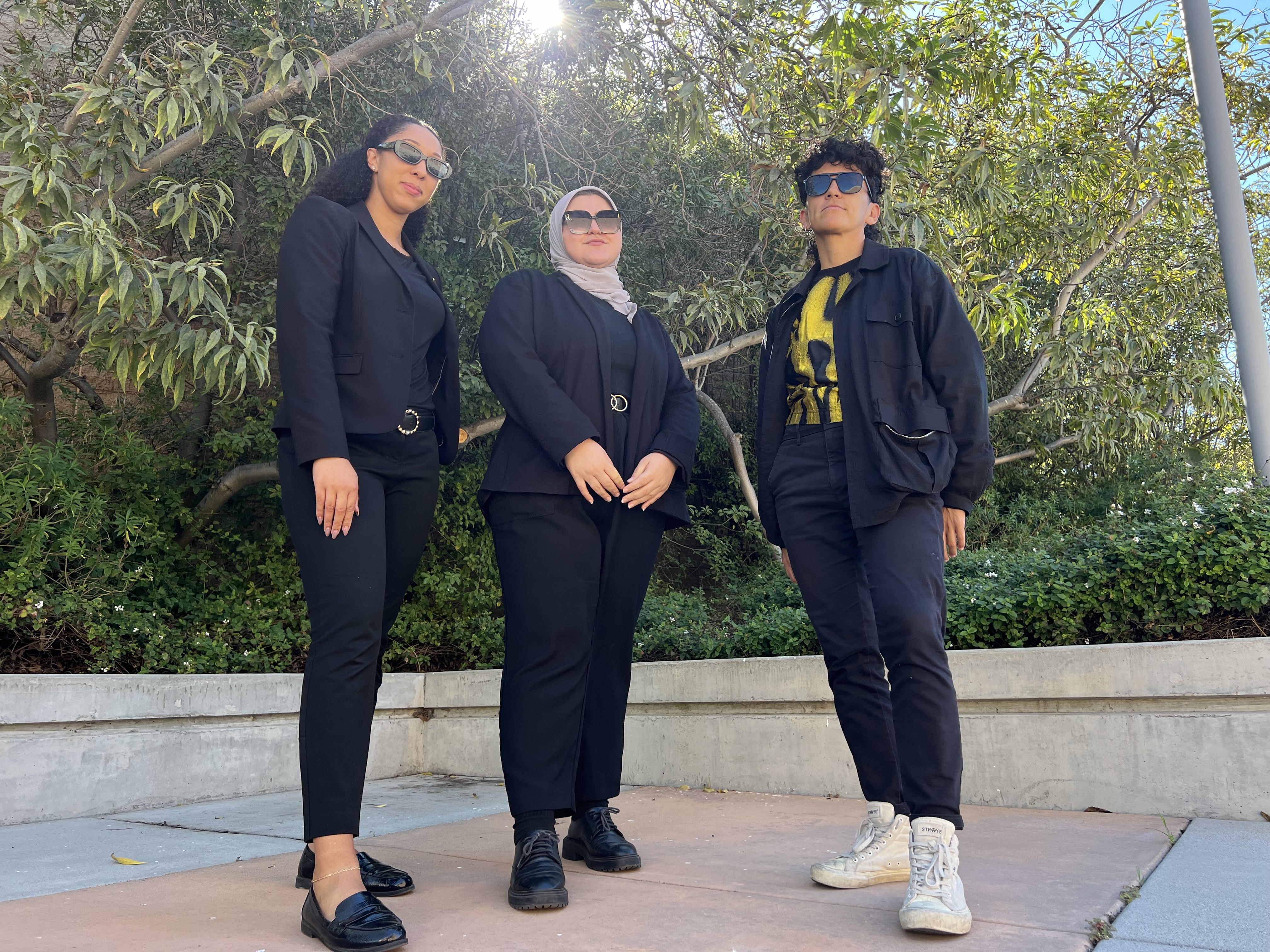 Students and employees dress up for Halloween.