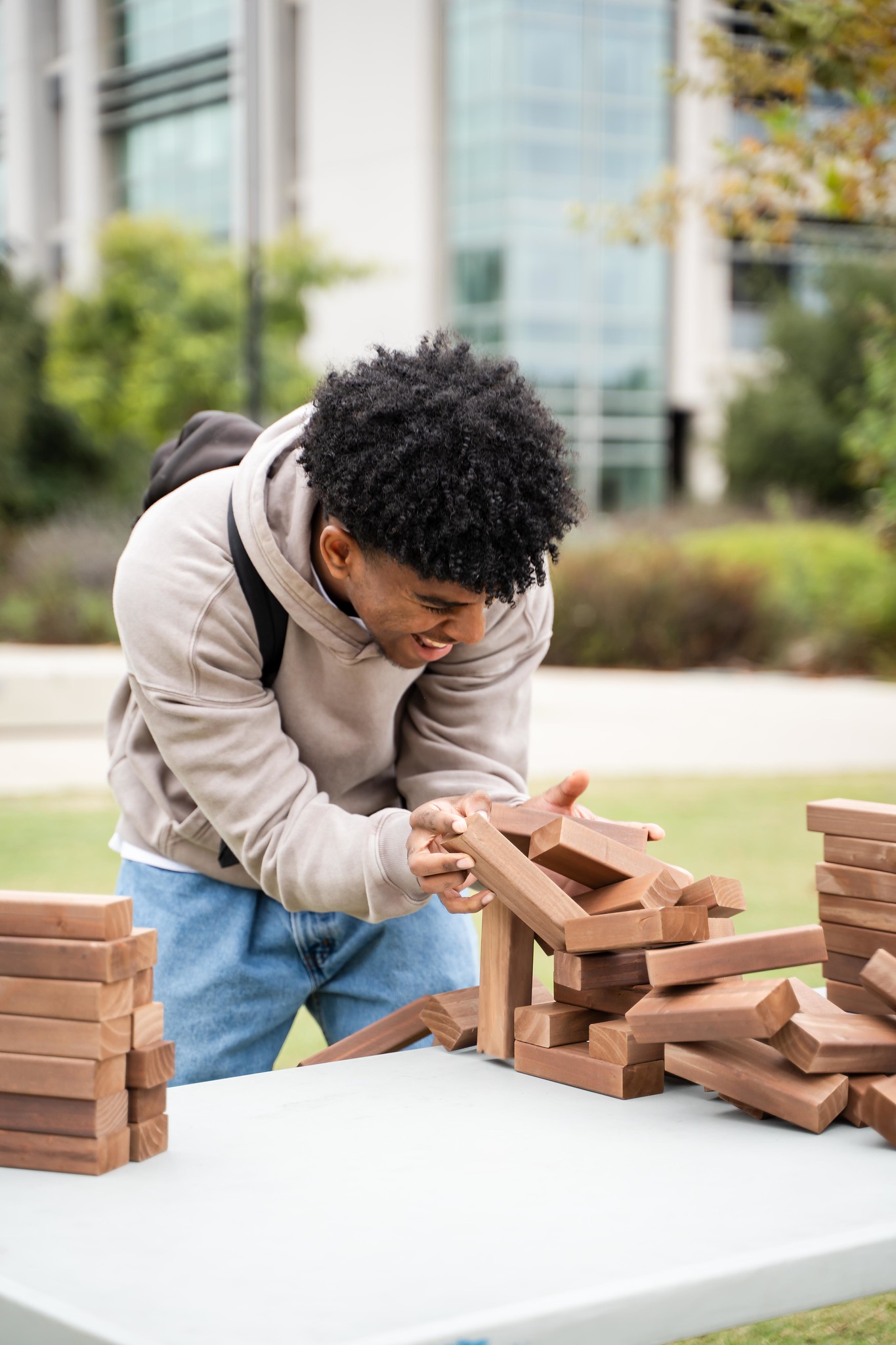 The caravan at Mesa College.