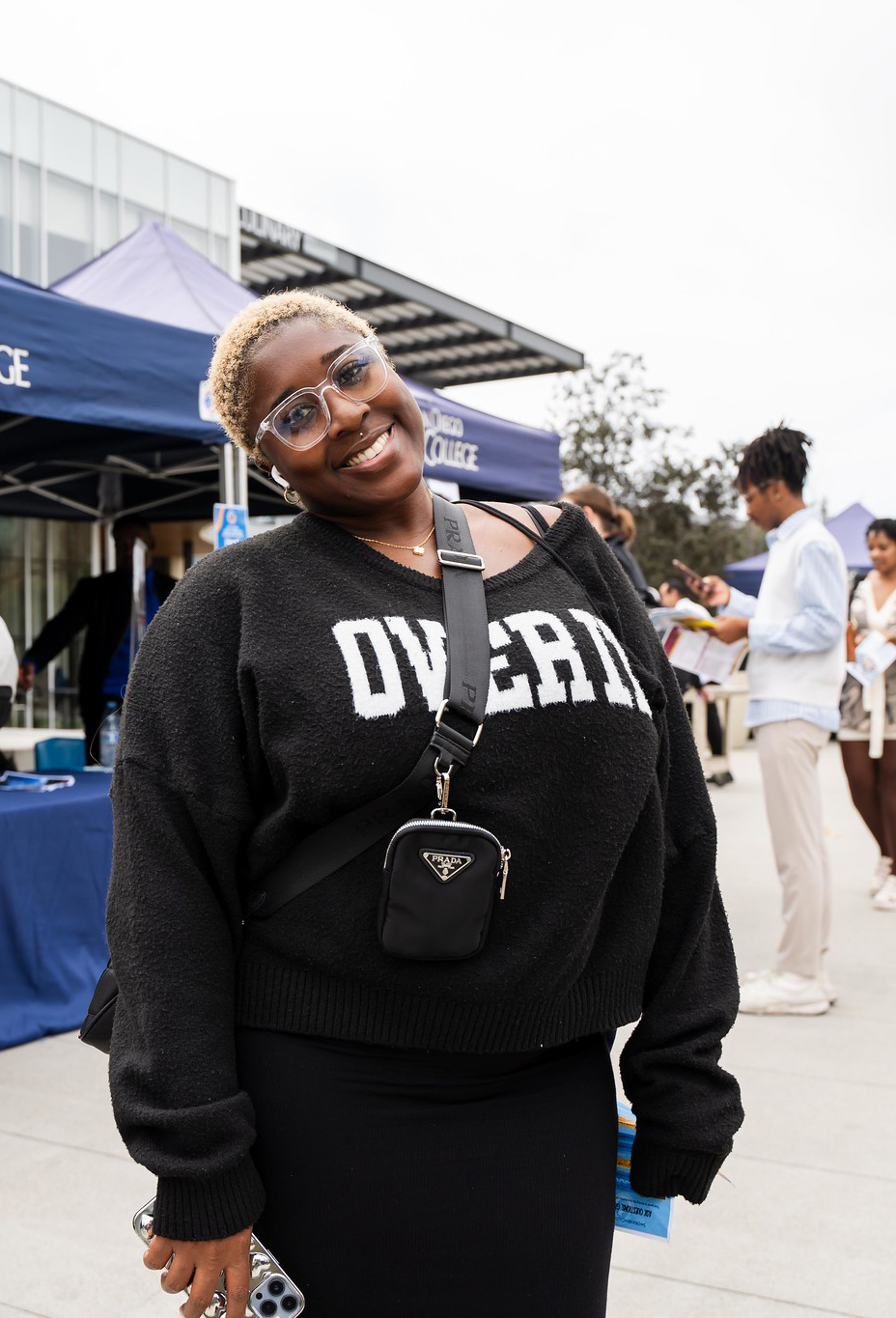 The caravan at Mesa College.