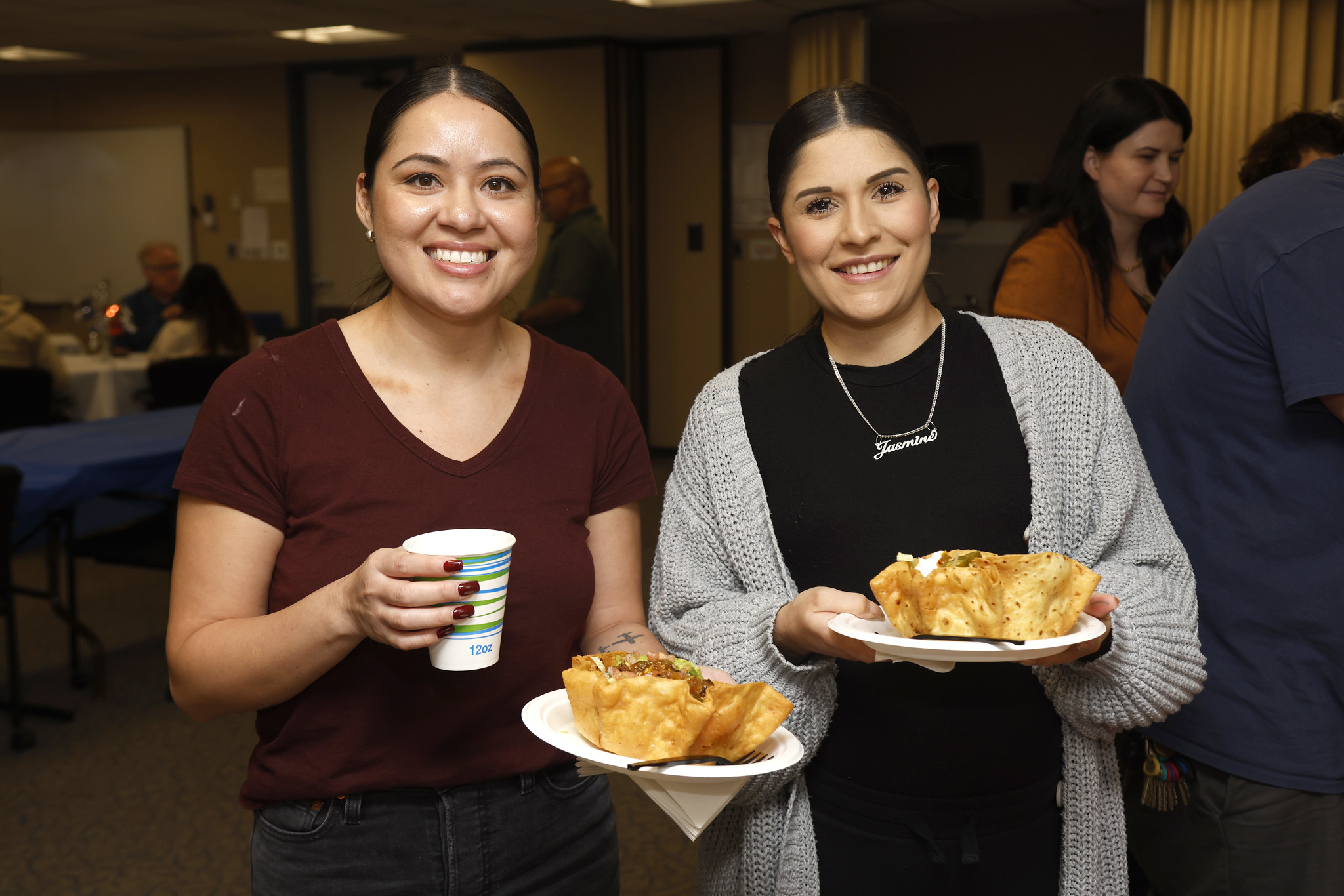 The Veterans Day event at the district office.