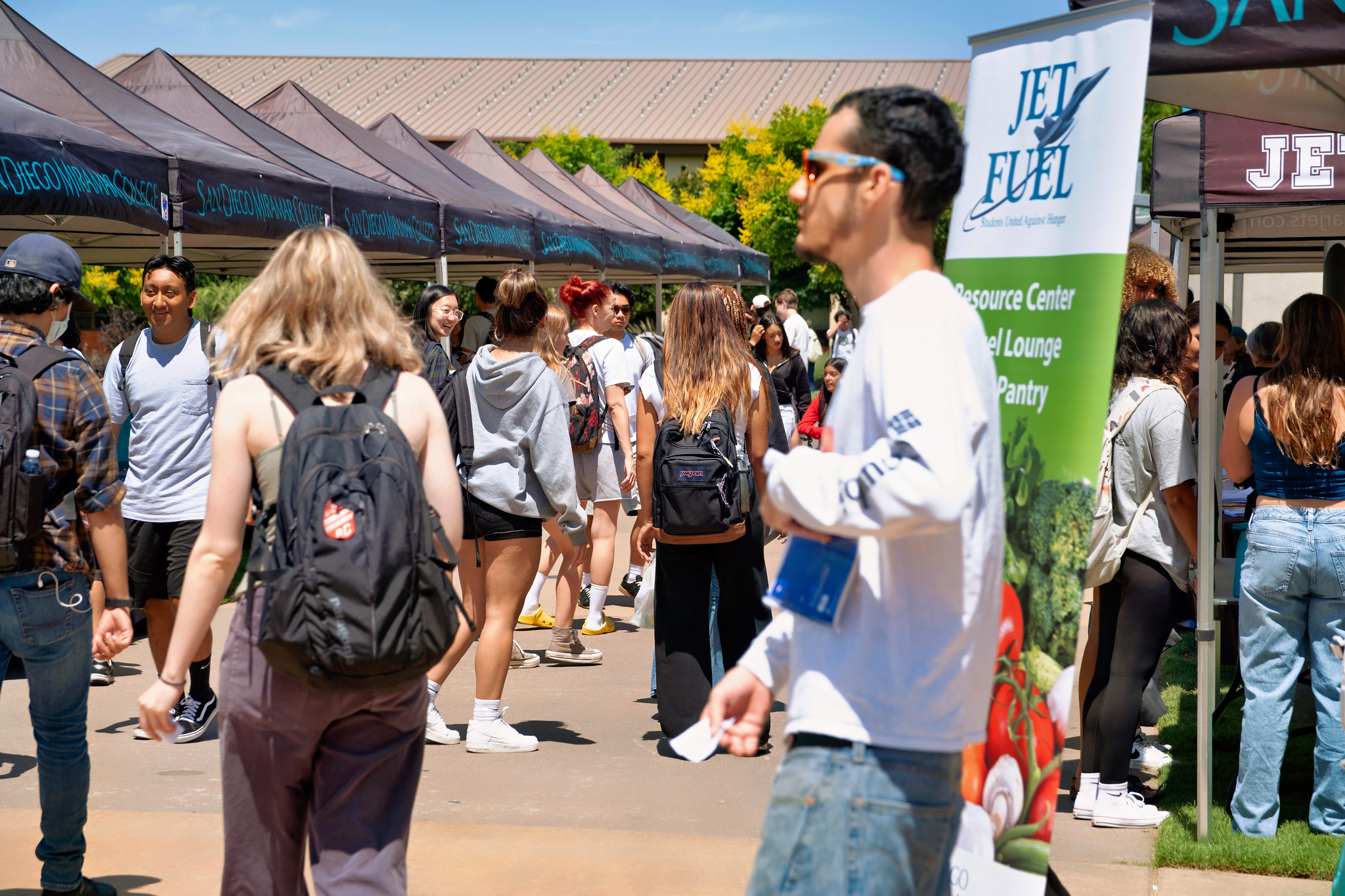 
Miramar College kicks off fall semester.
