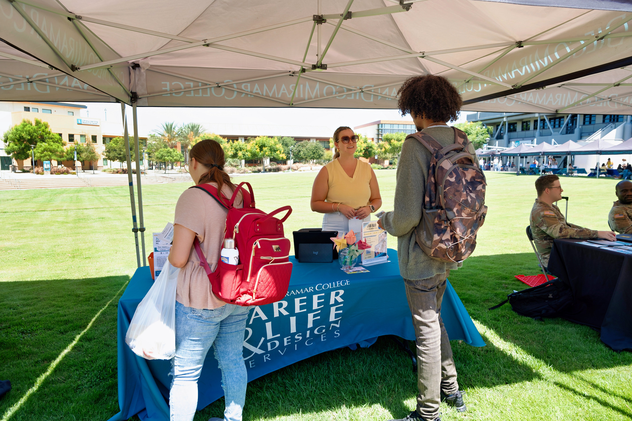 
Miramar College kicks off fall semester.
