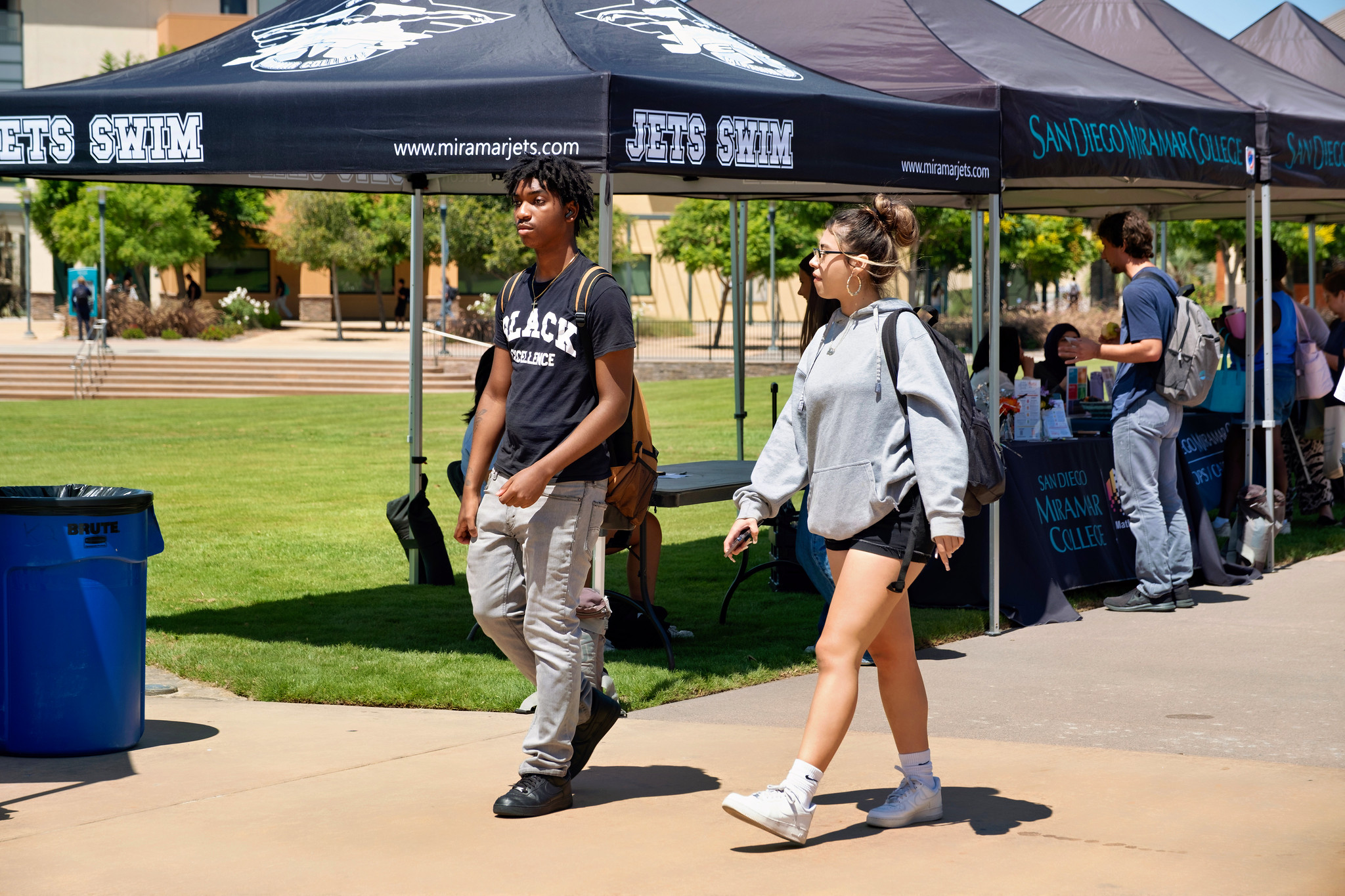 
Miramar College kicks off fall semester.
