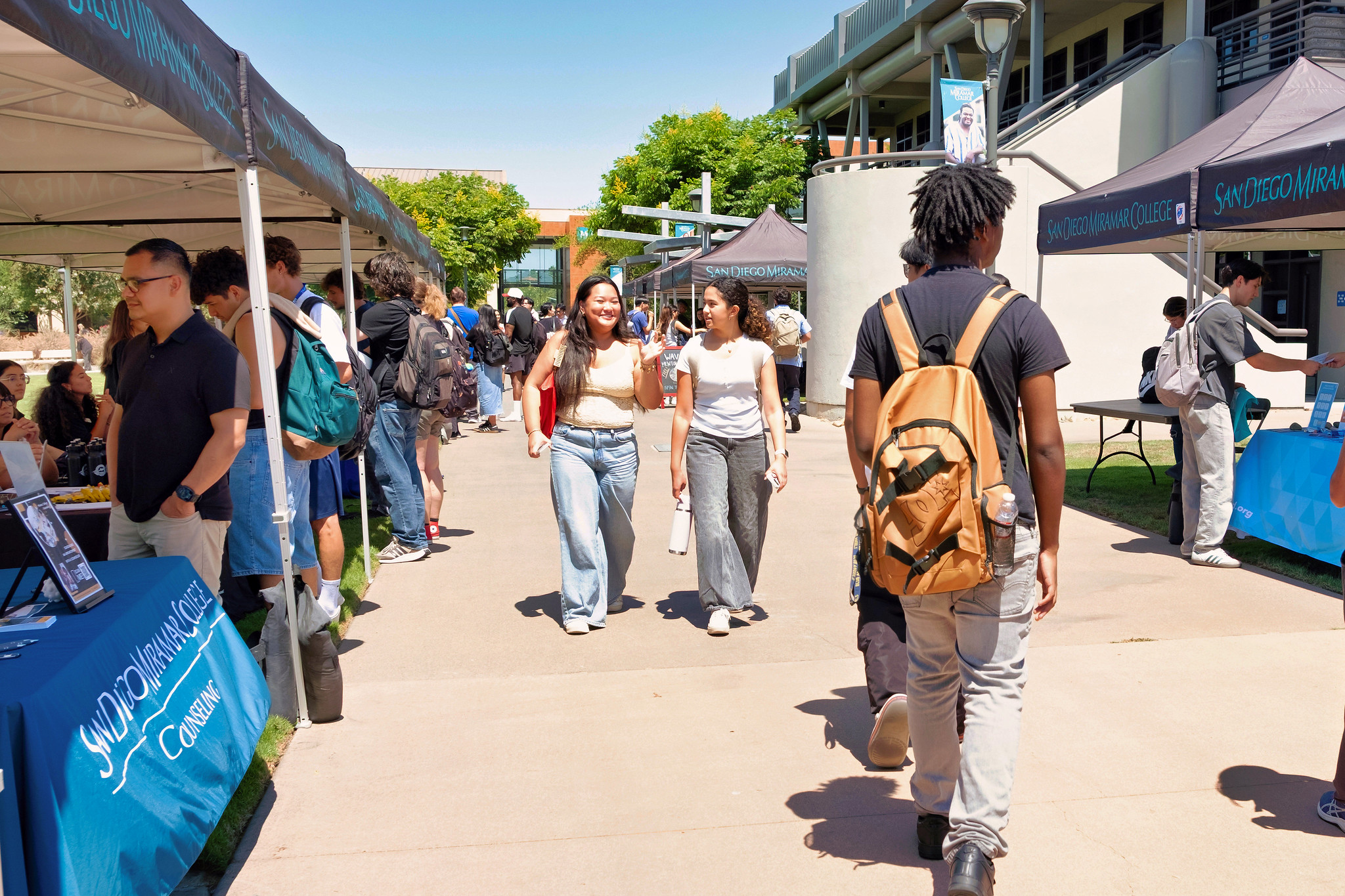 
Miramar College kicks off fall semester.
