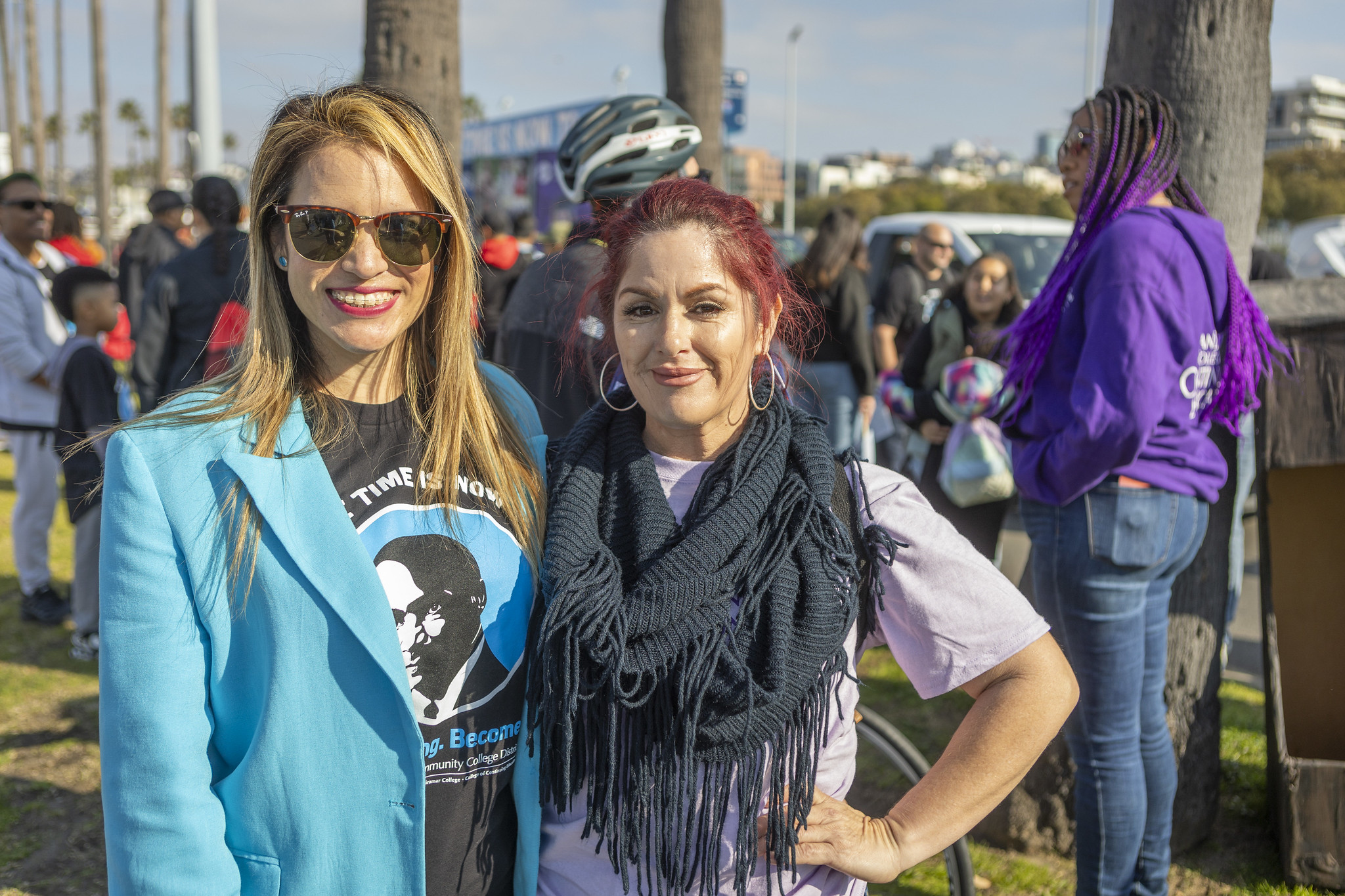 The district at the MLK Parade.