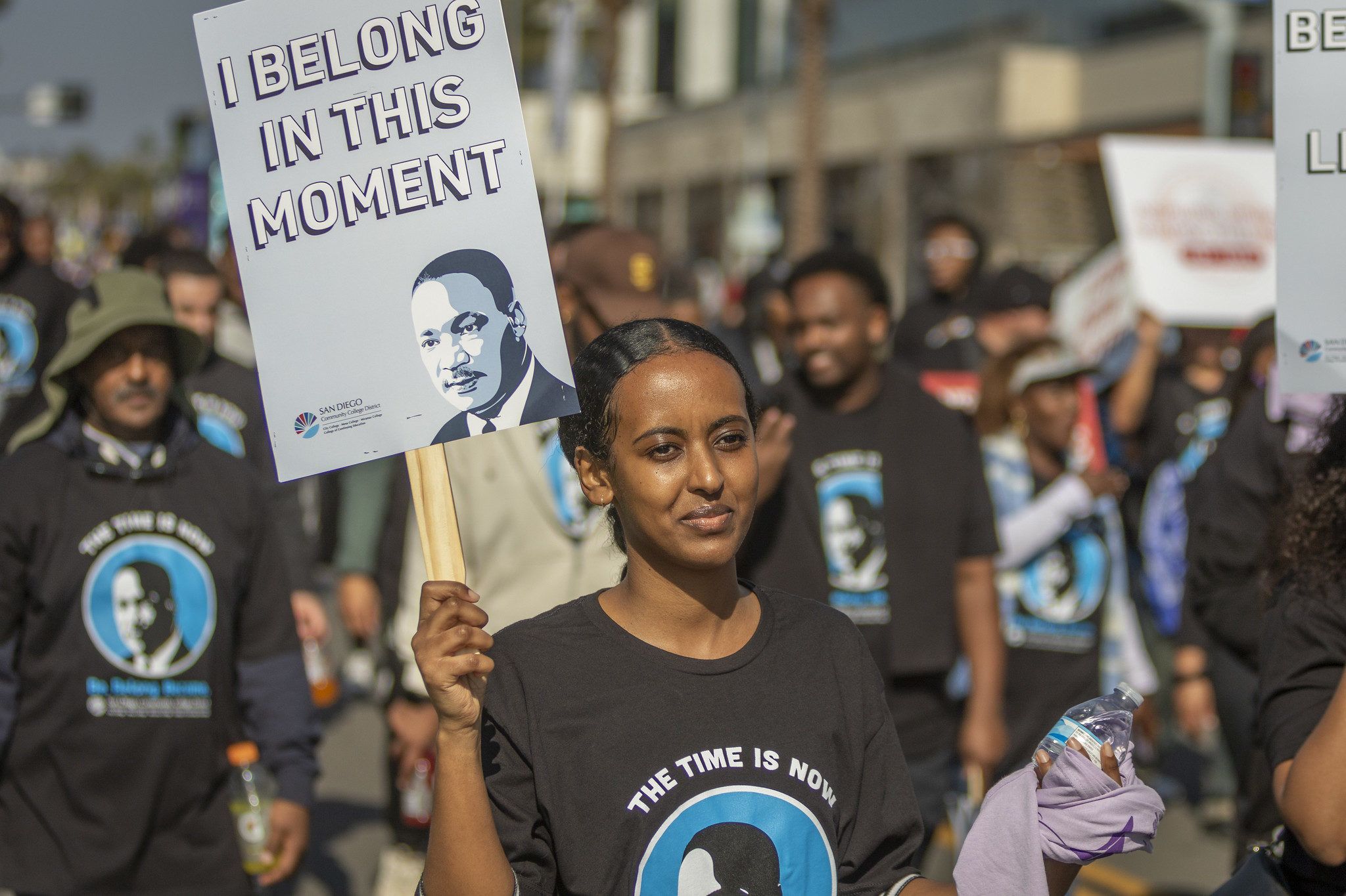 The district at the MLK Parade.