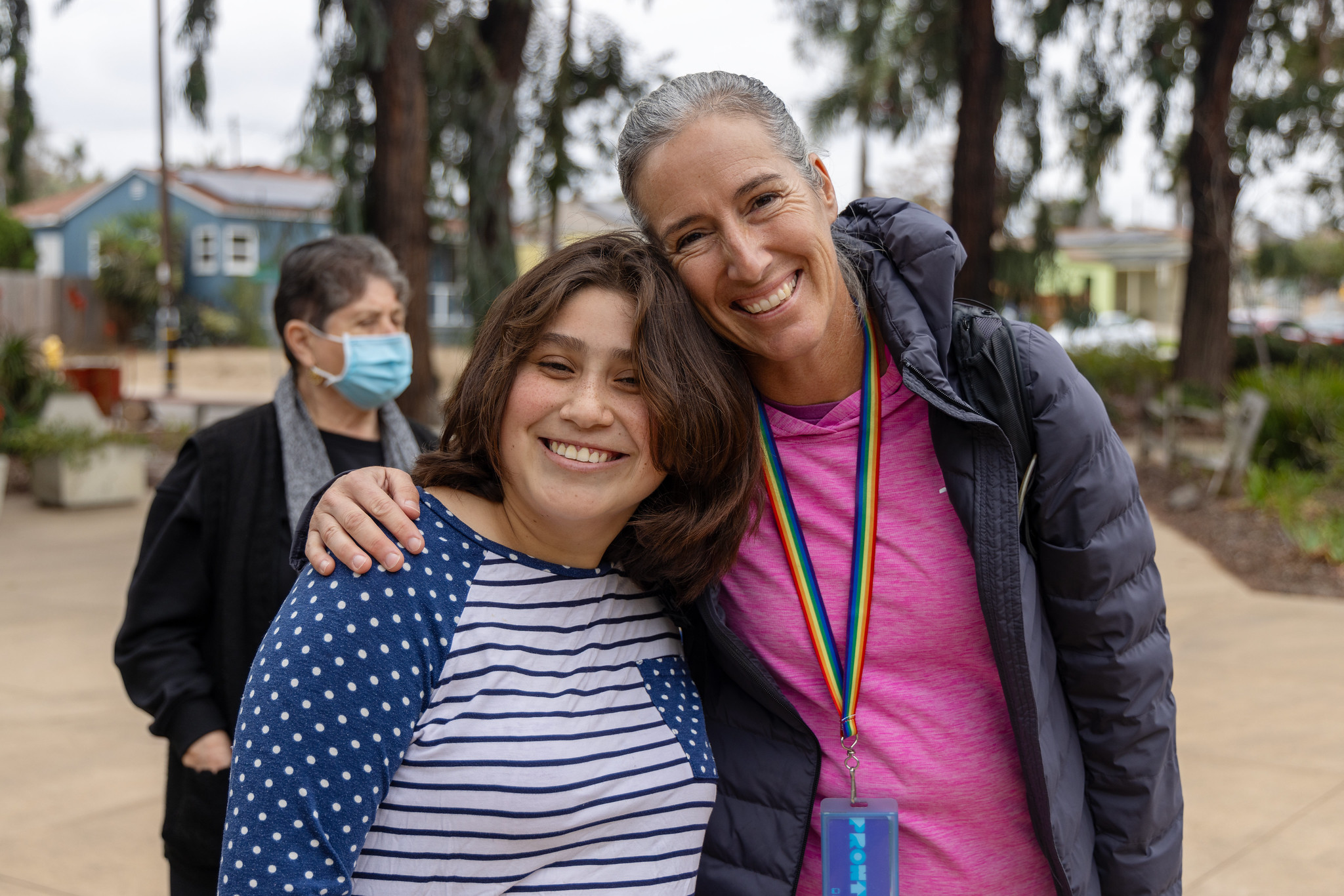 
Two ladies at a College of Continuing Education Black History Month event.
