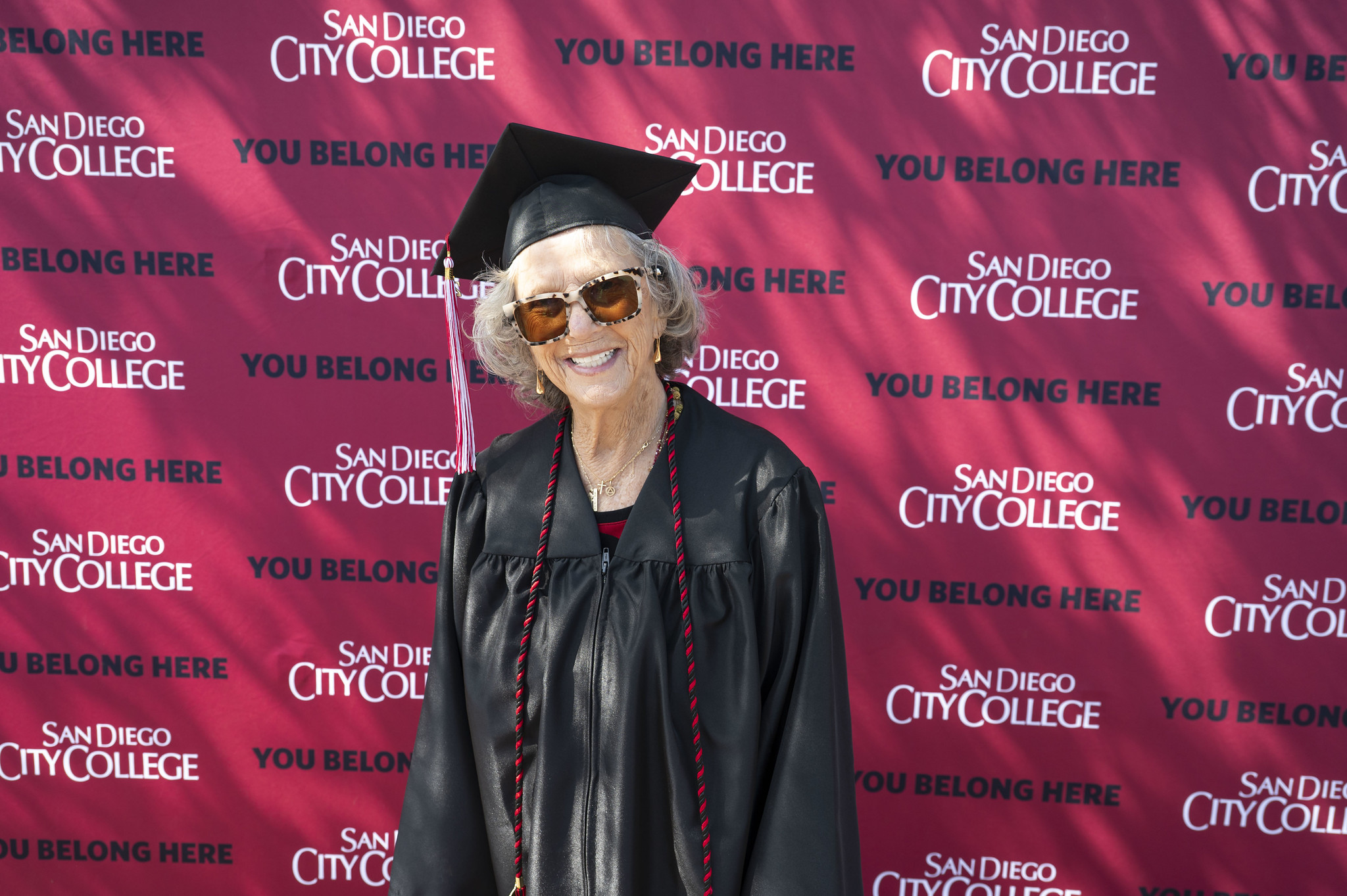 85-year-old City College graduate Spirit Fabian earned an Associate Degree in Early Childhood Education in 2026.