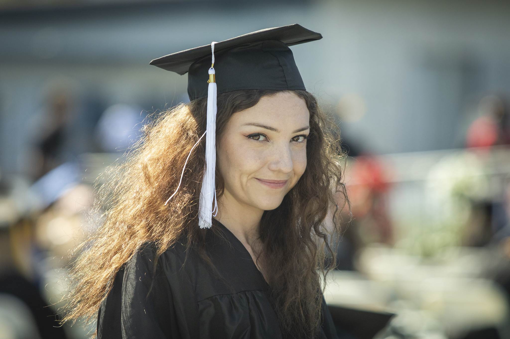 A grad in the audience.&nbsp;