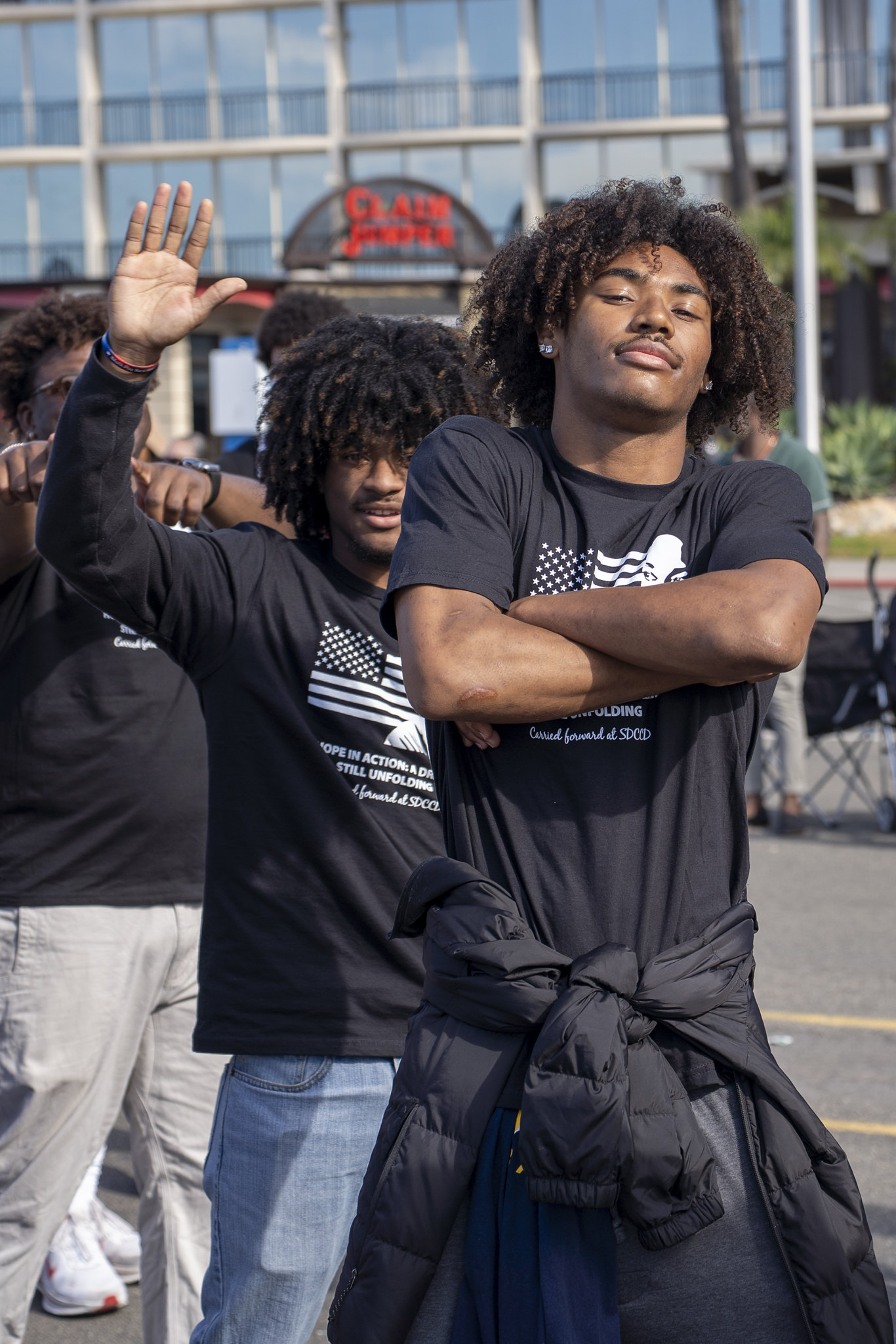 The district at the MLK Parade.