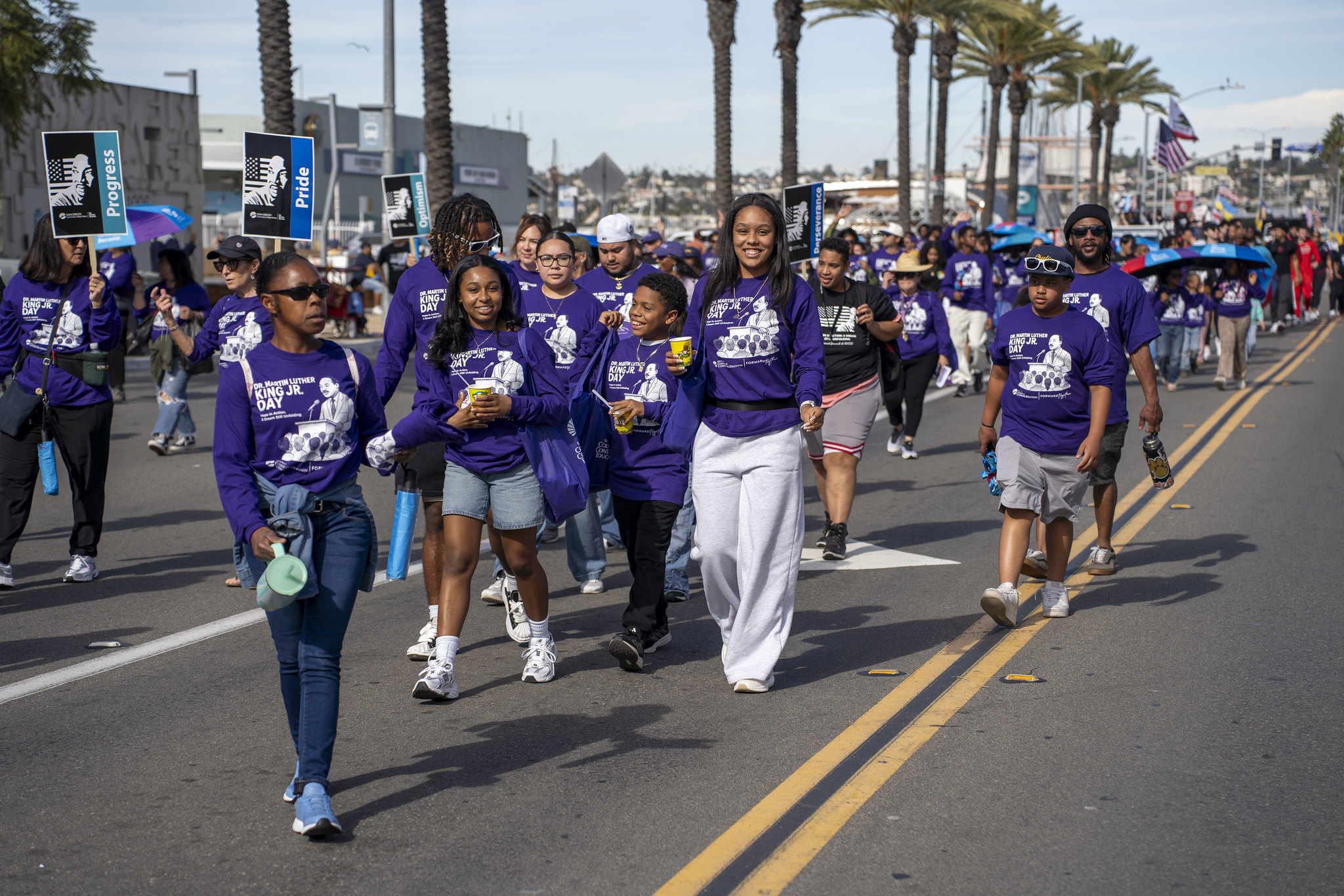 The district at the MLK Parade.