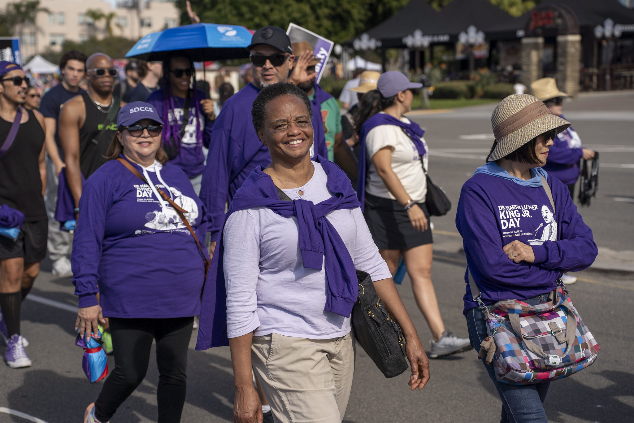 The district at the MLK Parade.