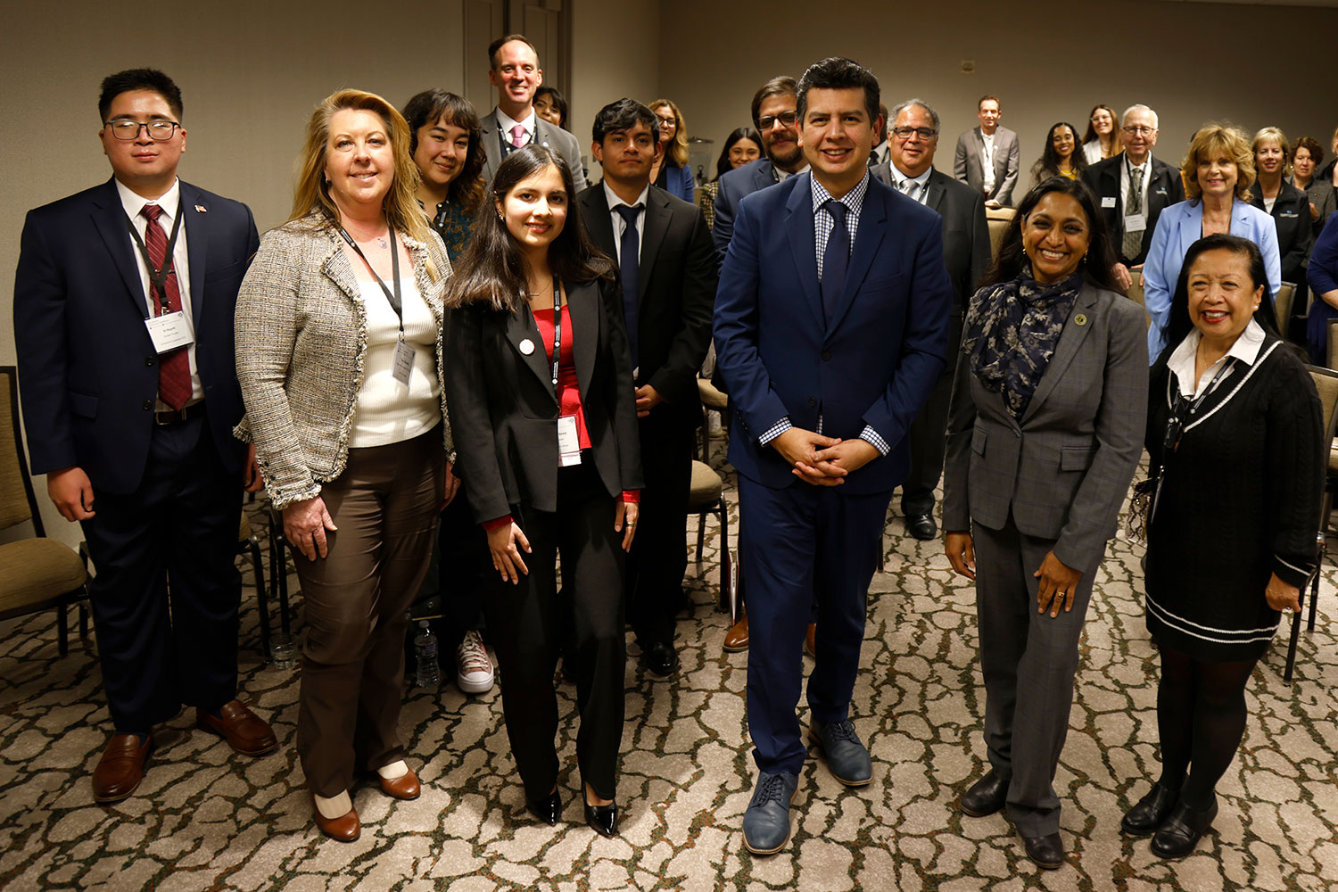 
Assemblyman David Alvarez with SDCCD leadership.
